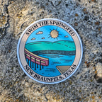 Swim The Springfed Sticker