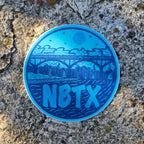 Comal River x San Antonio Street (Blue) Sticker
