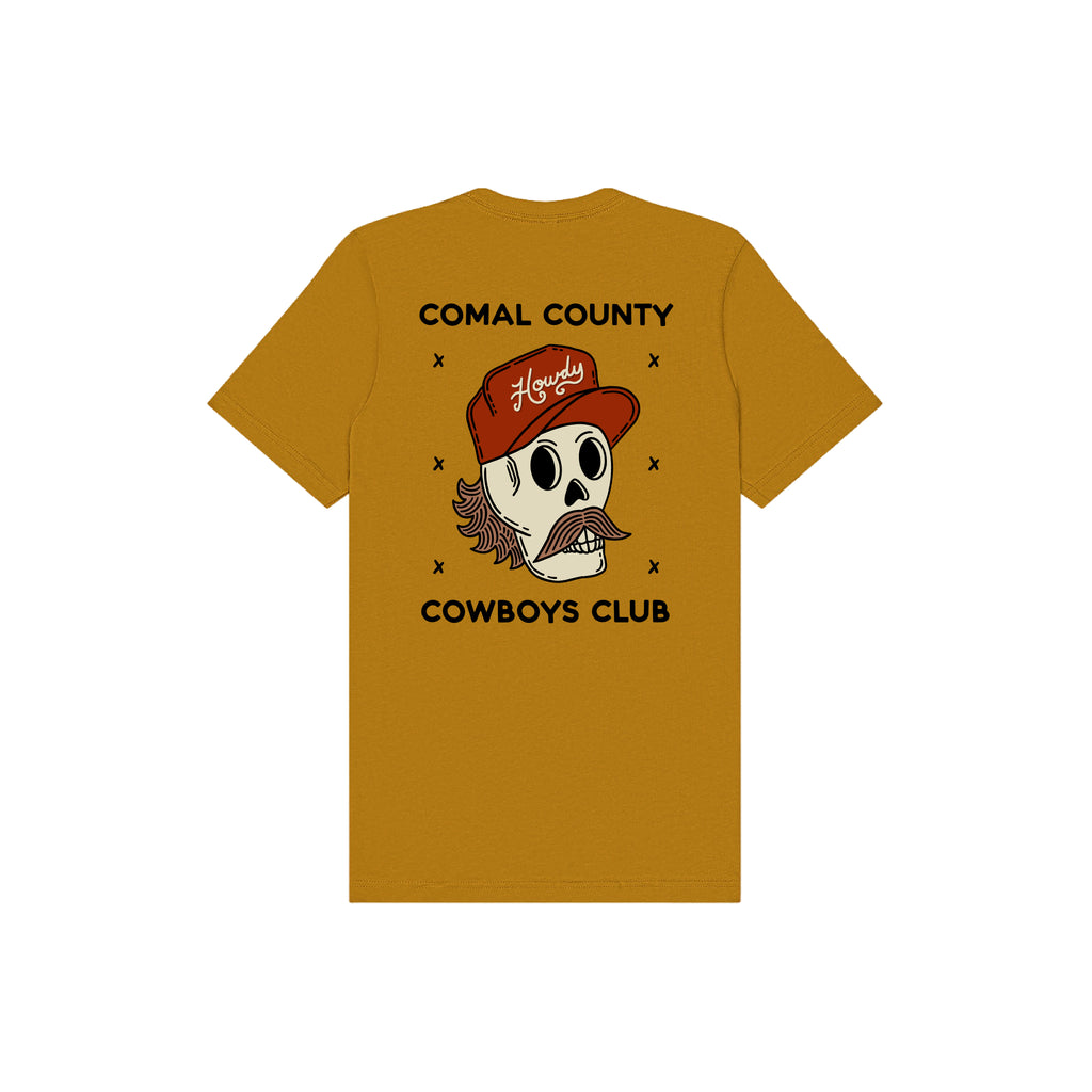 Comal County Cowboys Club Tee (Mustard)