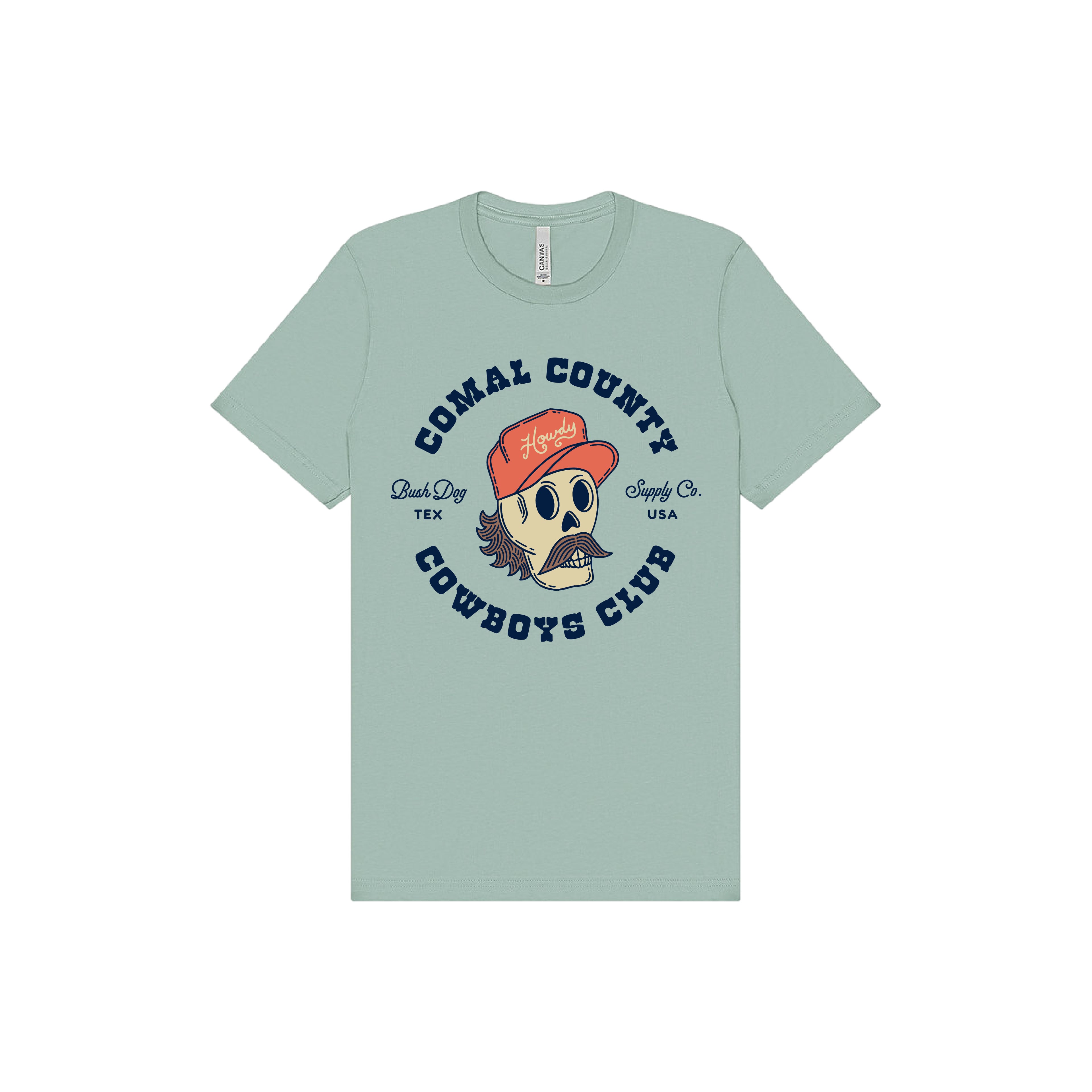 Comal County Cowboys Club Tee (Blue)