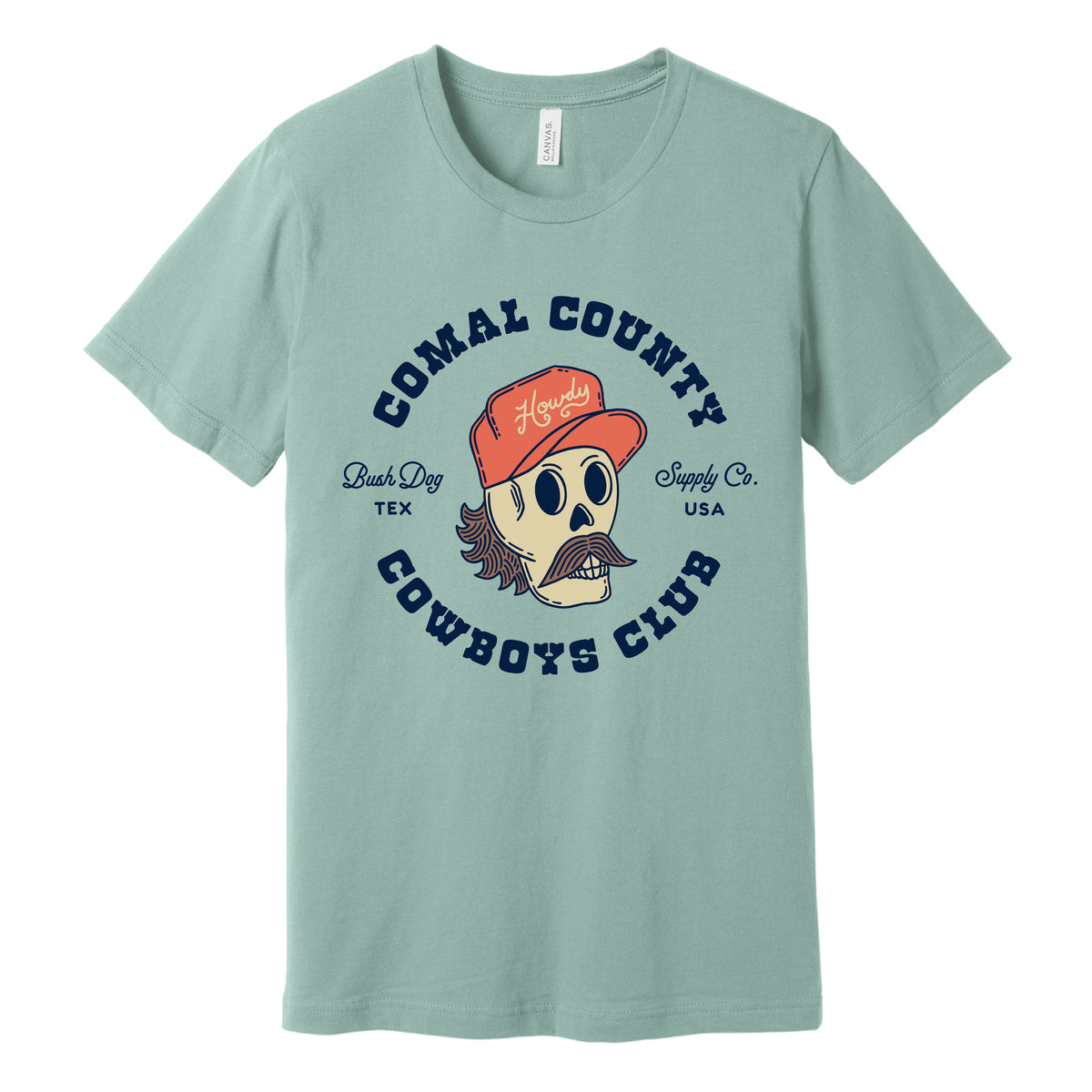 Comal County Cowboys Club Tee (Blue)