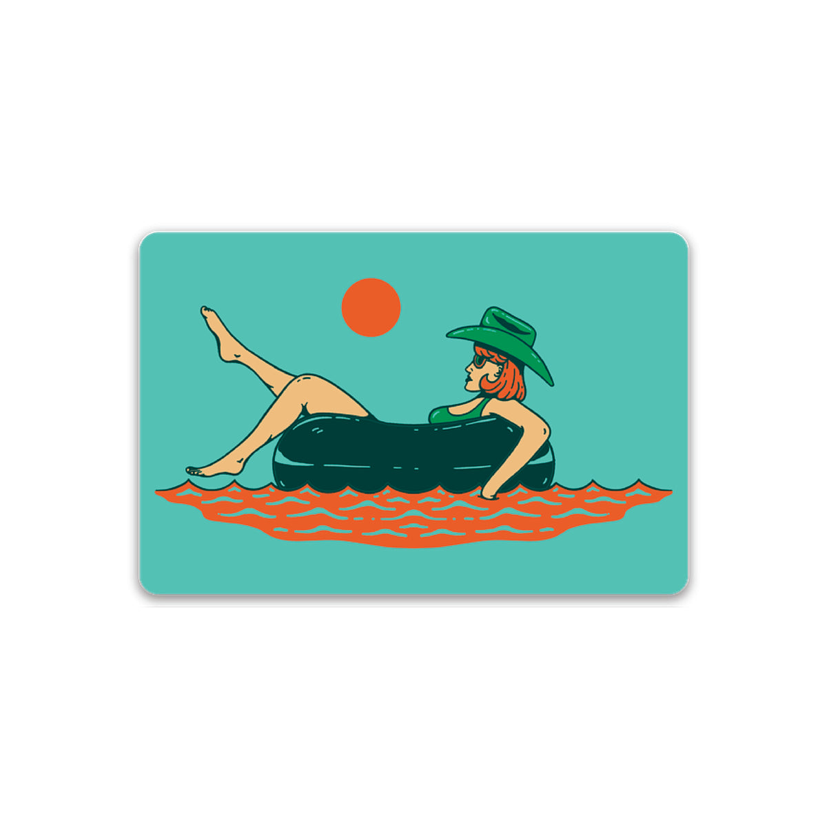 Floatin' Cowgirl