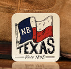 New Braunfels Texas Flag Sticker