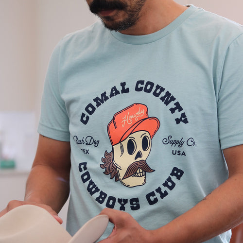 Comal County Cowboys Club Tee (Blue)