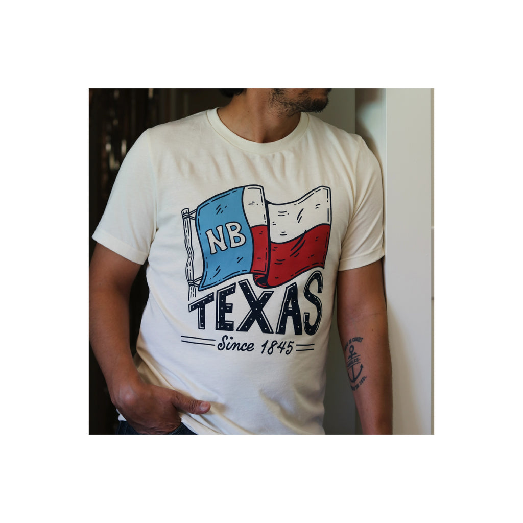 New Braunfels Texas Flag Tee