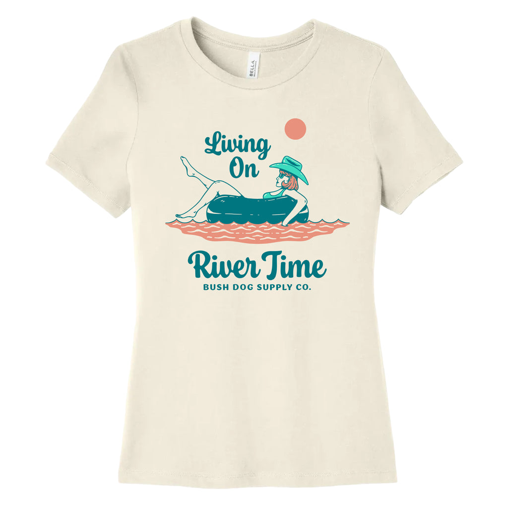 Living on River Time Tee