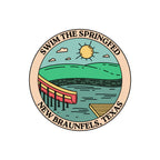 Swim The Springfed Sticker